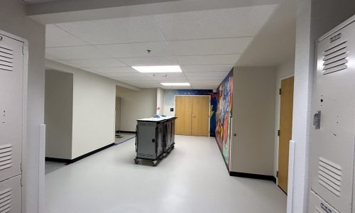 Frontier Academy Locker Area (After)