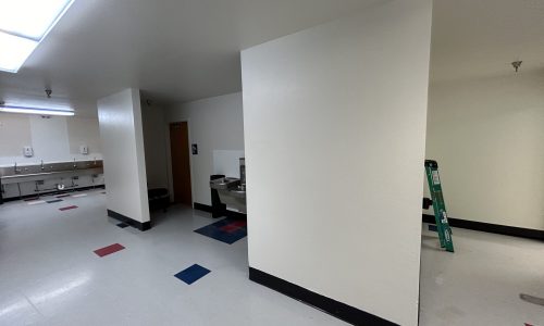 Frontier Academy Mural Coverage (After)