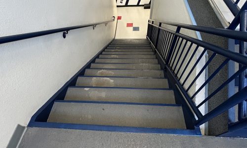 Frontier Academy Stairwell (During)