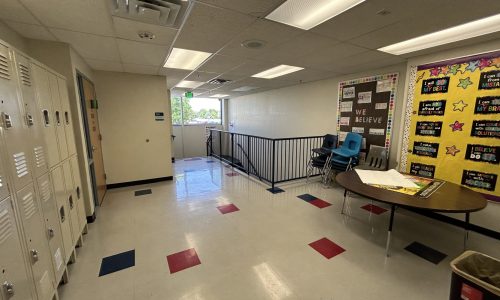 Frontier Academy Locker Area (During)