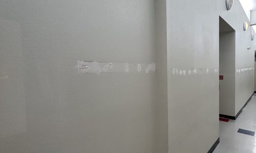 Frontier Academy Hallway Walls (During)