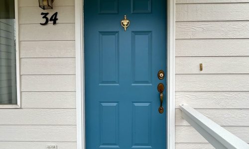 Front Porch & Door