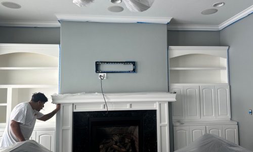 Built-Ins and Mantle Work