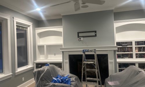 New Color in Living Area