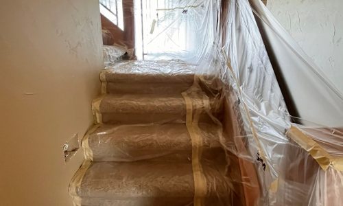 Prepped Staircase