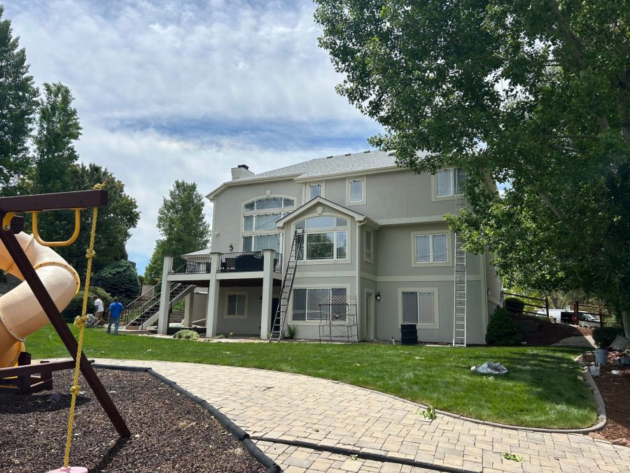 front of painted stucco home Preview Image 3