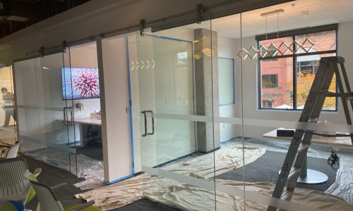 Conference Room Before Painting