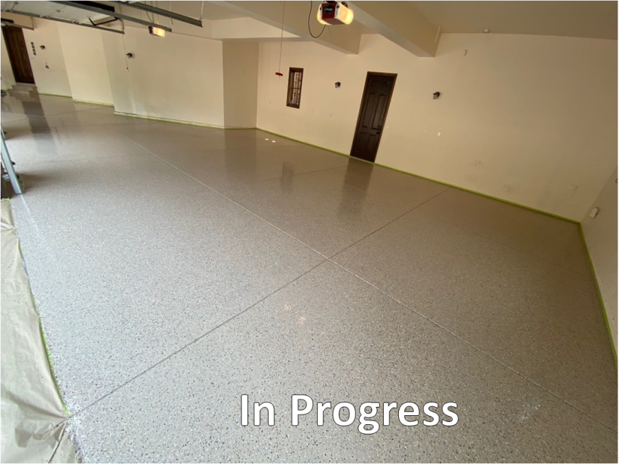 Garage floor during install Preview Image 2