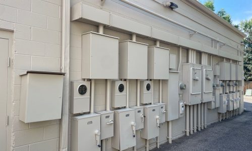 Repainted Doors & Utilities