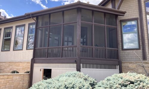 Porch Enclosure Painting