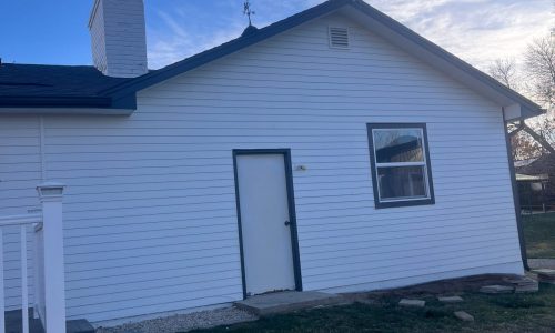 Back of Home After Painting