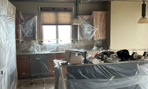 Prepped Kitchen Area