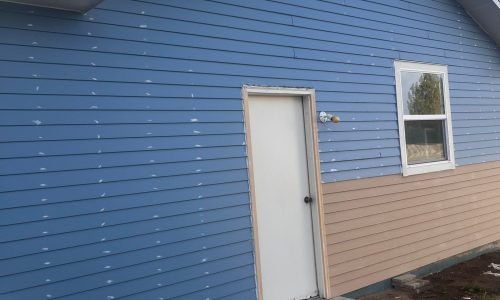 Exterior During Painting