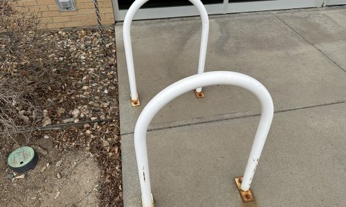 Rusted Bike Racks