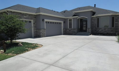 Blue/Grey & White Trim