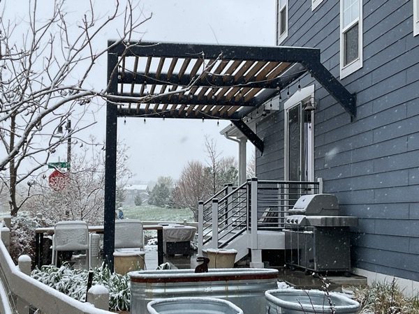 pergola attached to side of house Preview Image 12