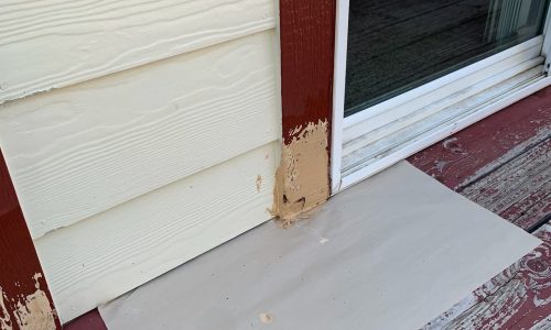 Exterior Project During