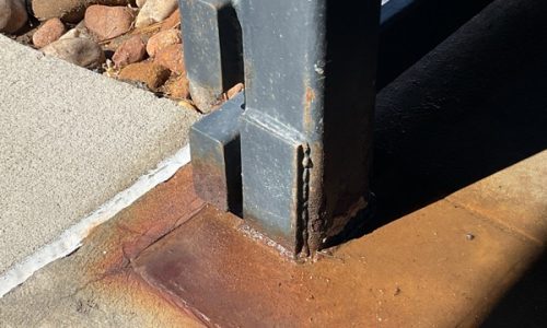 Metal Surface Before