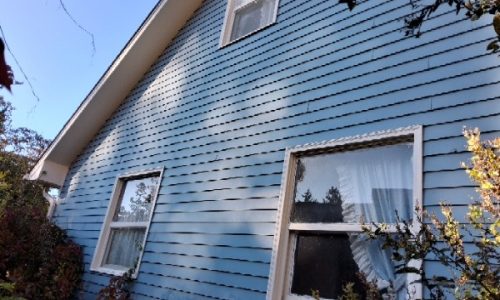 Side House Before Painting