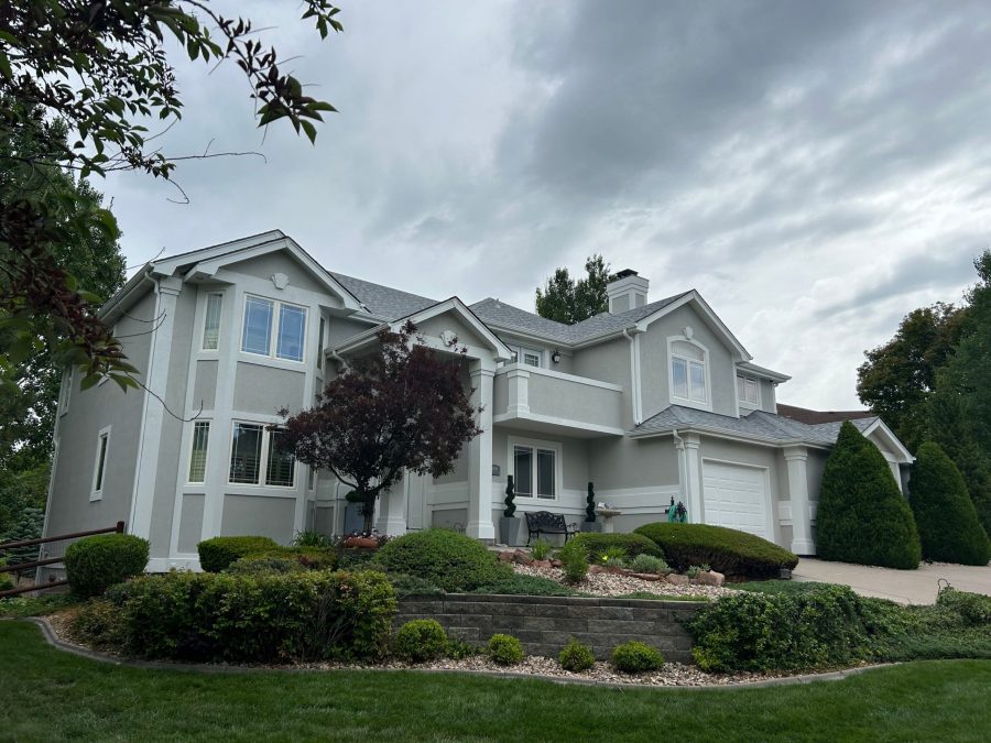 front of painted stucco home Preview Image 1
