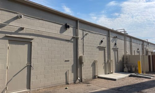 Repainted Doors & Utilities