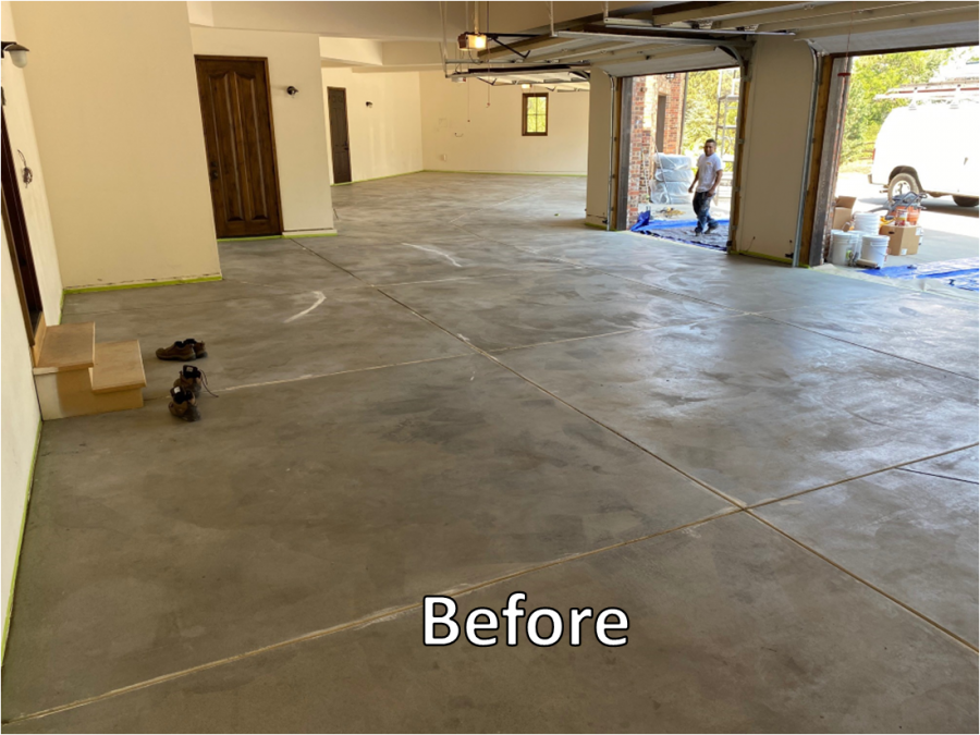 Garage floor before floor covering Preview Image 1