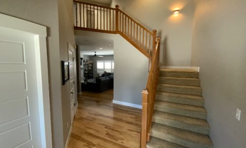 Staircase Before Repaint