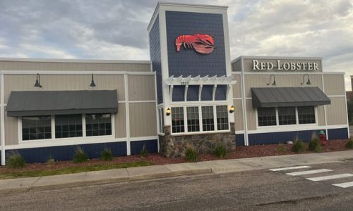 Red Lobster Exterior Painting