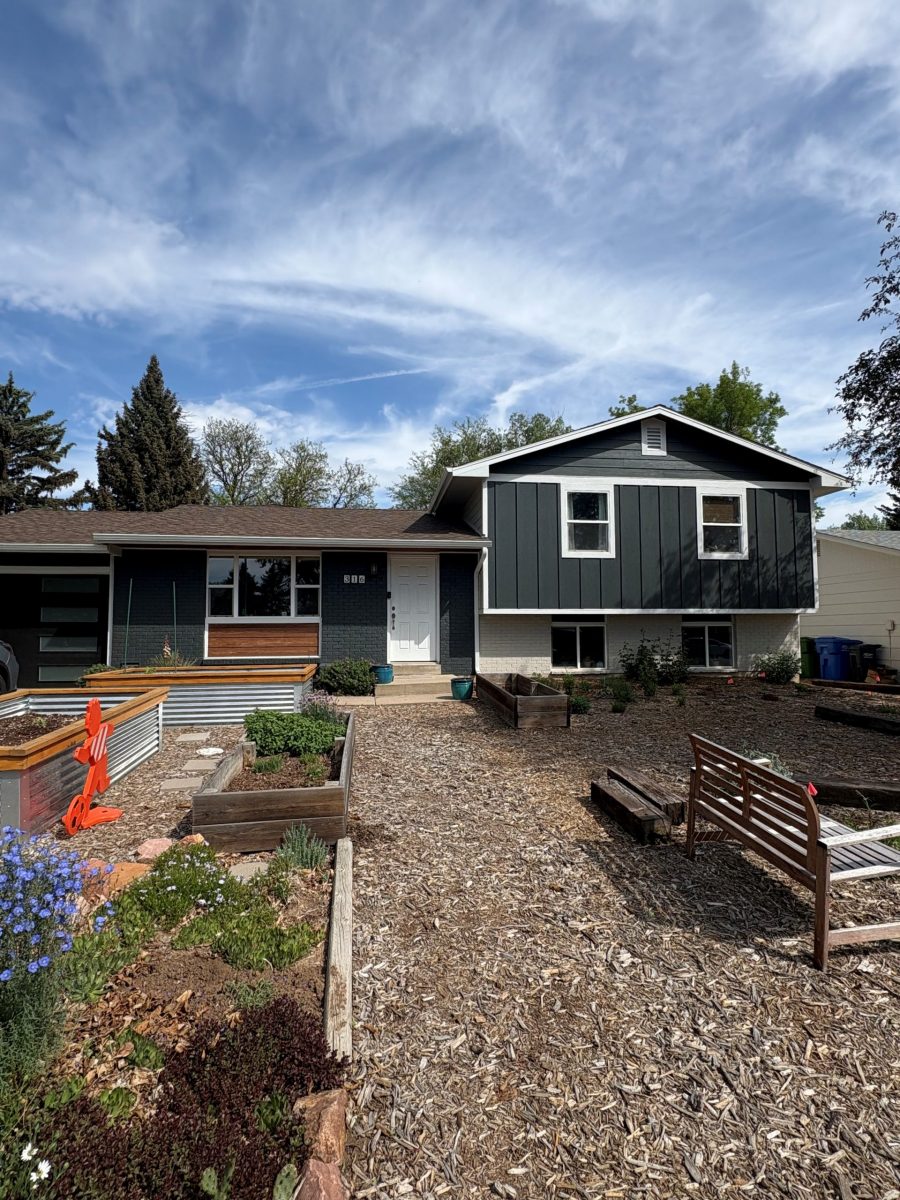 front of house with dark grey paint Preview Image 2