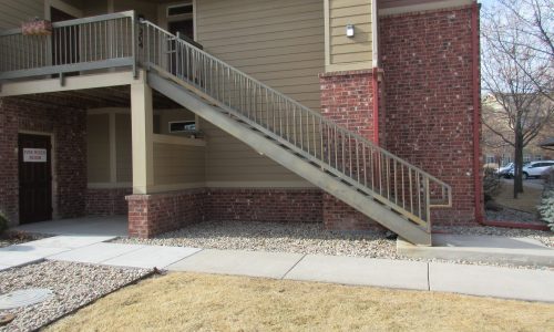 Metal Staircases Before