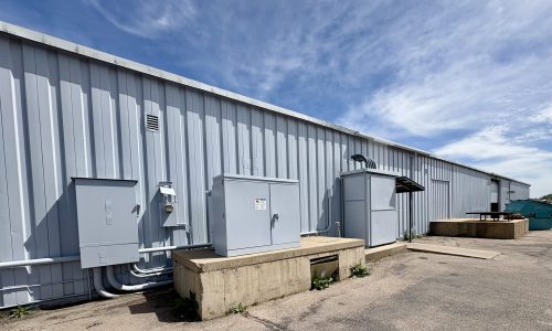 Refreshed Along the Back of the Building