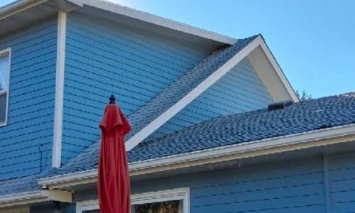 Roof & Trim Before Painting