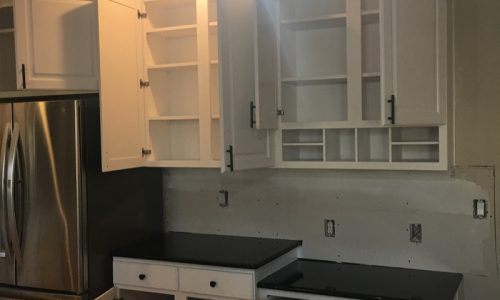 Desks & In Wall Shelves