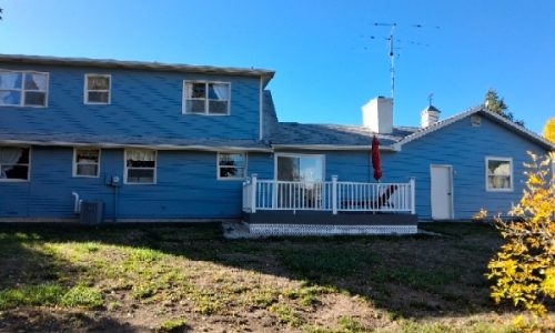 Back of Exterior Before Painting