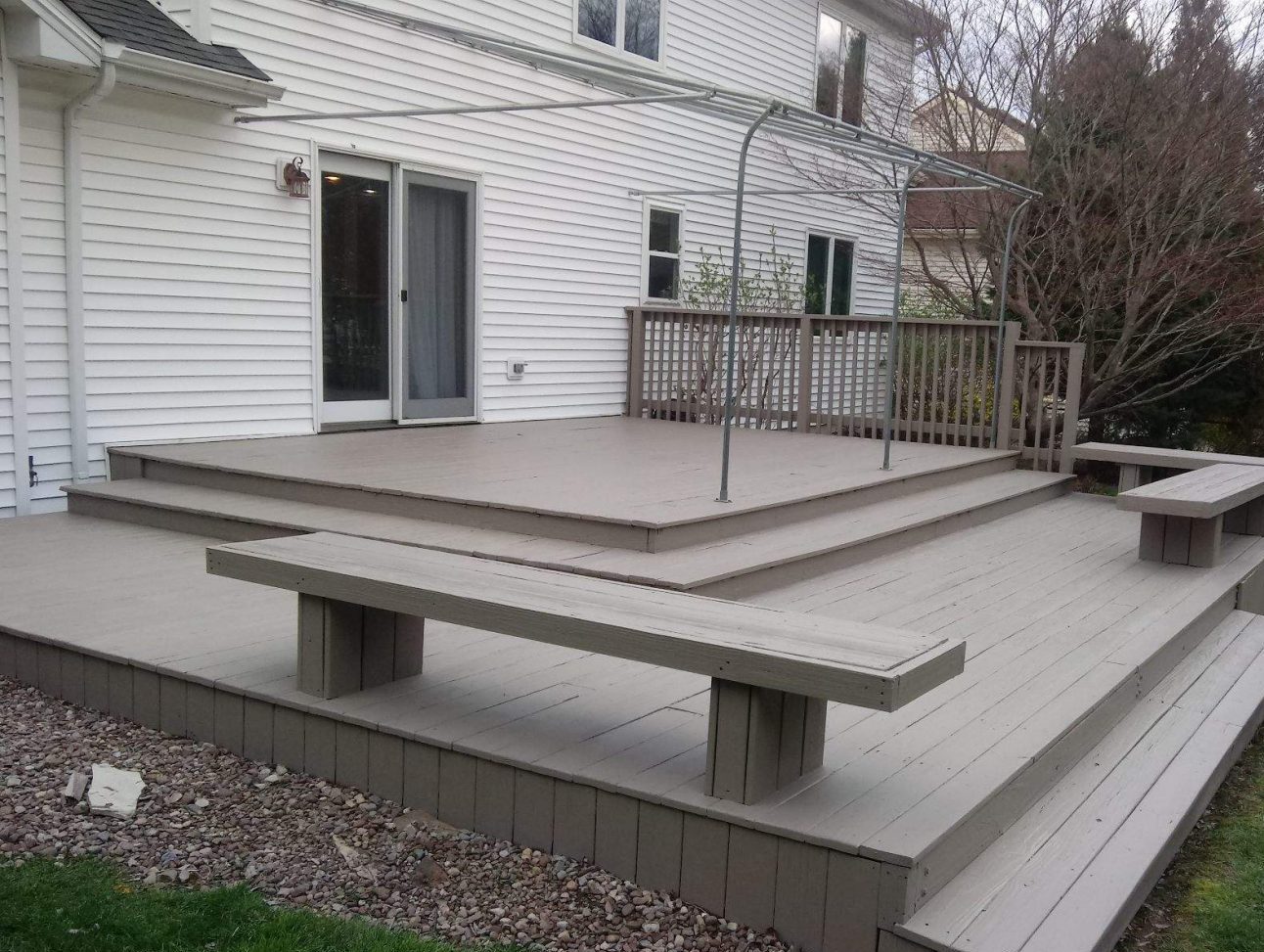 Deck Staining Services After