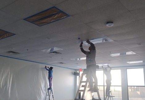 Ceiling Repaint/Renovation in Fort Wayne