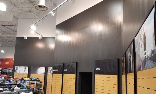 After Painting Interior Feature Wall