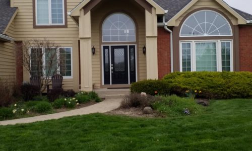 Mixed Media House Painting