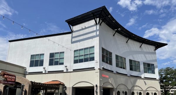 shopping center restaurant storefront painting