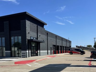 auto repair storefront exterior painting