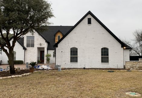 Brick Exterior in Fort Worth