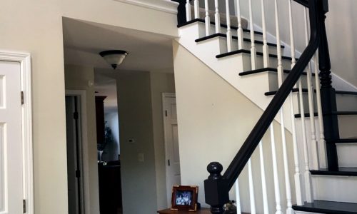 Stairs and Foyer Interior Painting