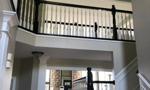 Staircase and Banister Painting