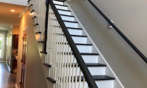 Staircase and Banister Painting