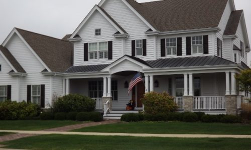 Geneva White Exterior Paint Job