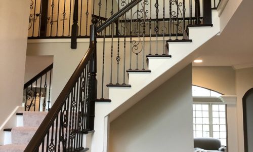 Staircase and Banister Painting