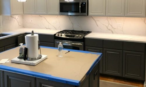 Kitchen Cabinets Paint Job