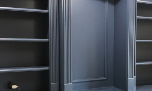 Wooden Shelving Paint Refresh