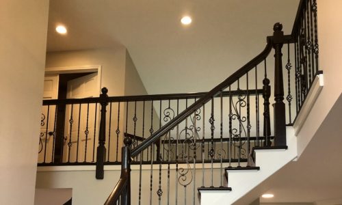 Staircase and Banister Painting
