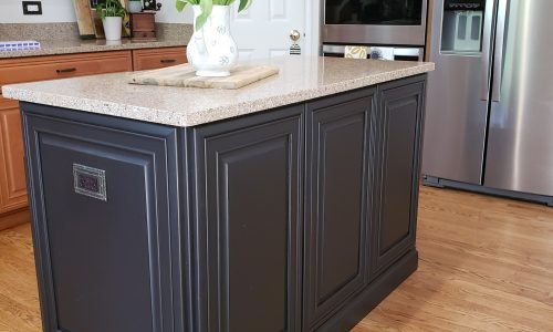 Kitchen Island Repaint